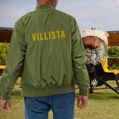 VILLISTA premium recycled bomber jacket